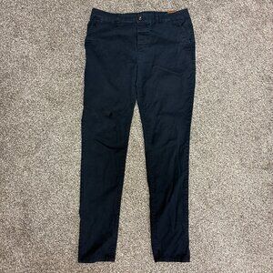 ASOS Skinny Chinos Navy Blue, Size 34x34